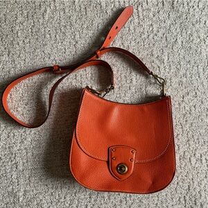 Lauren Ralph Lauren Pebbled Leather Crossbody Bag
